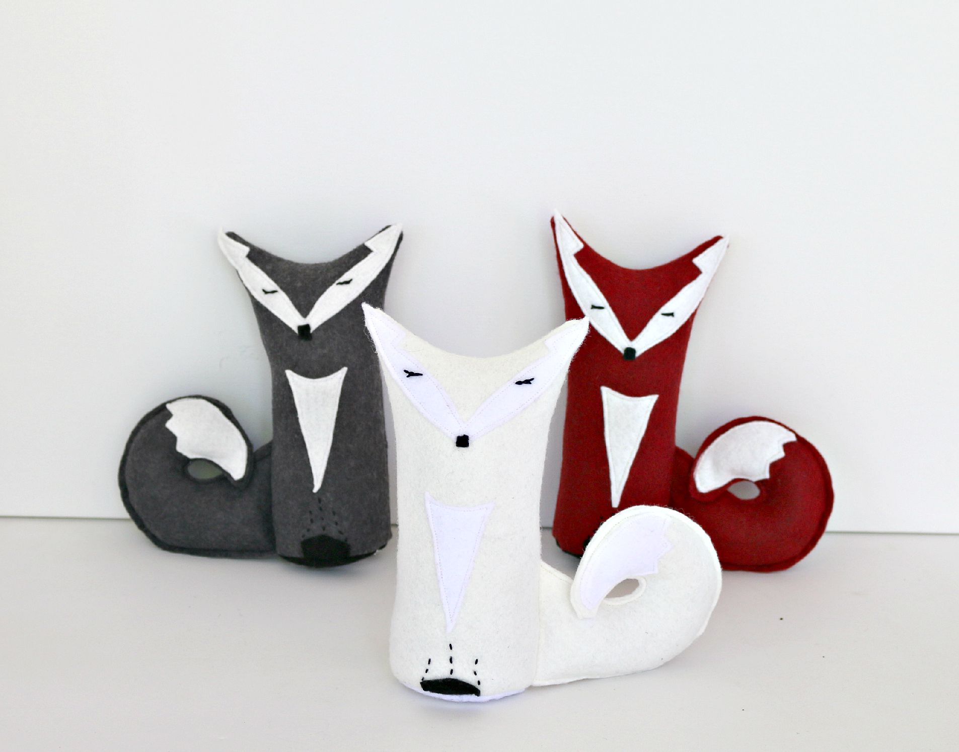 Artic Fox Toy | Handmade Loves
